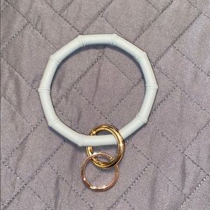 Grey Bangle Key Chain